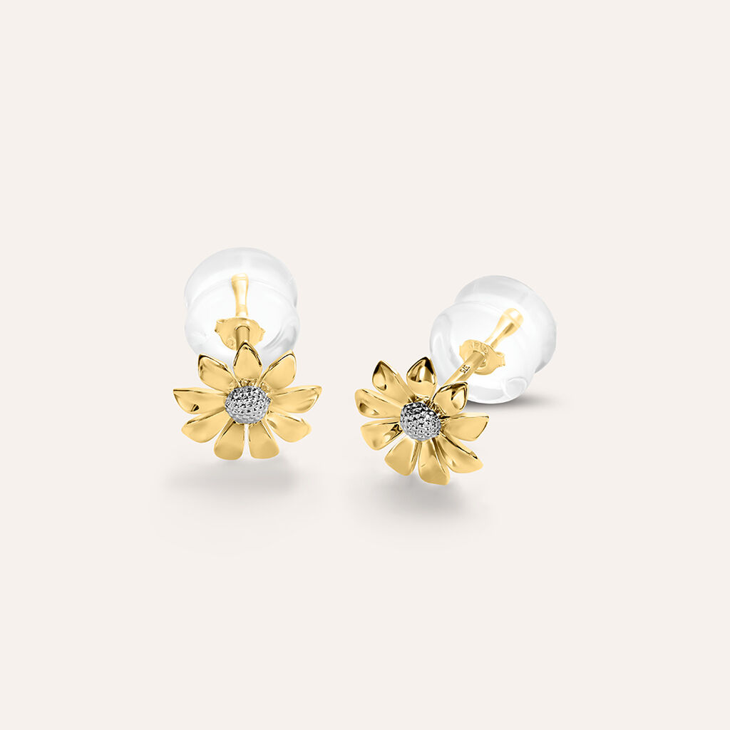 Orecchini Lobo Bon Ton Oro Bicolore - Orecchini a Lobo Donna | Stroili