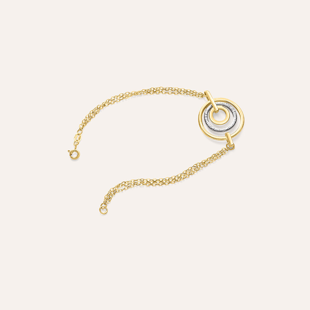 Bracciale Gold Essence Oro Bicolore - Bracciali Donna | Stroili