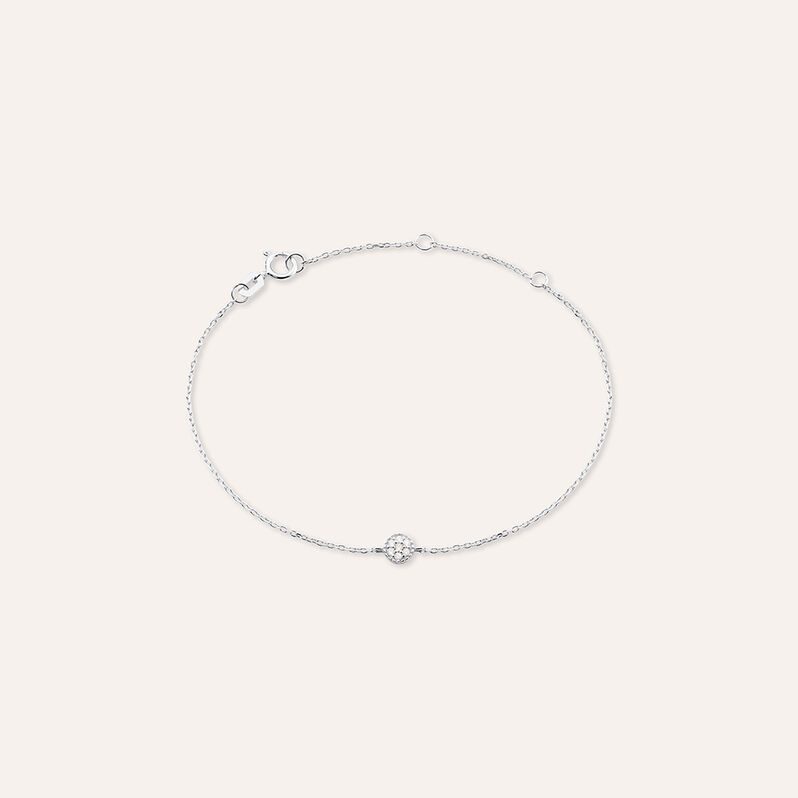 Bracciale Sophia Oro Bianco Diamante - Bracciali Donna | Stroili