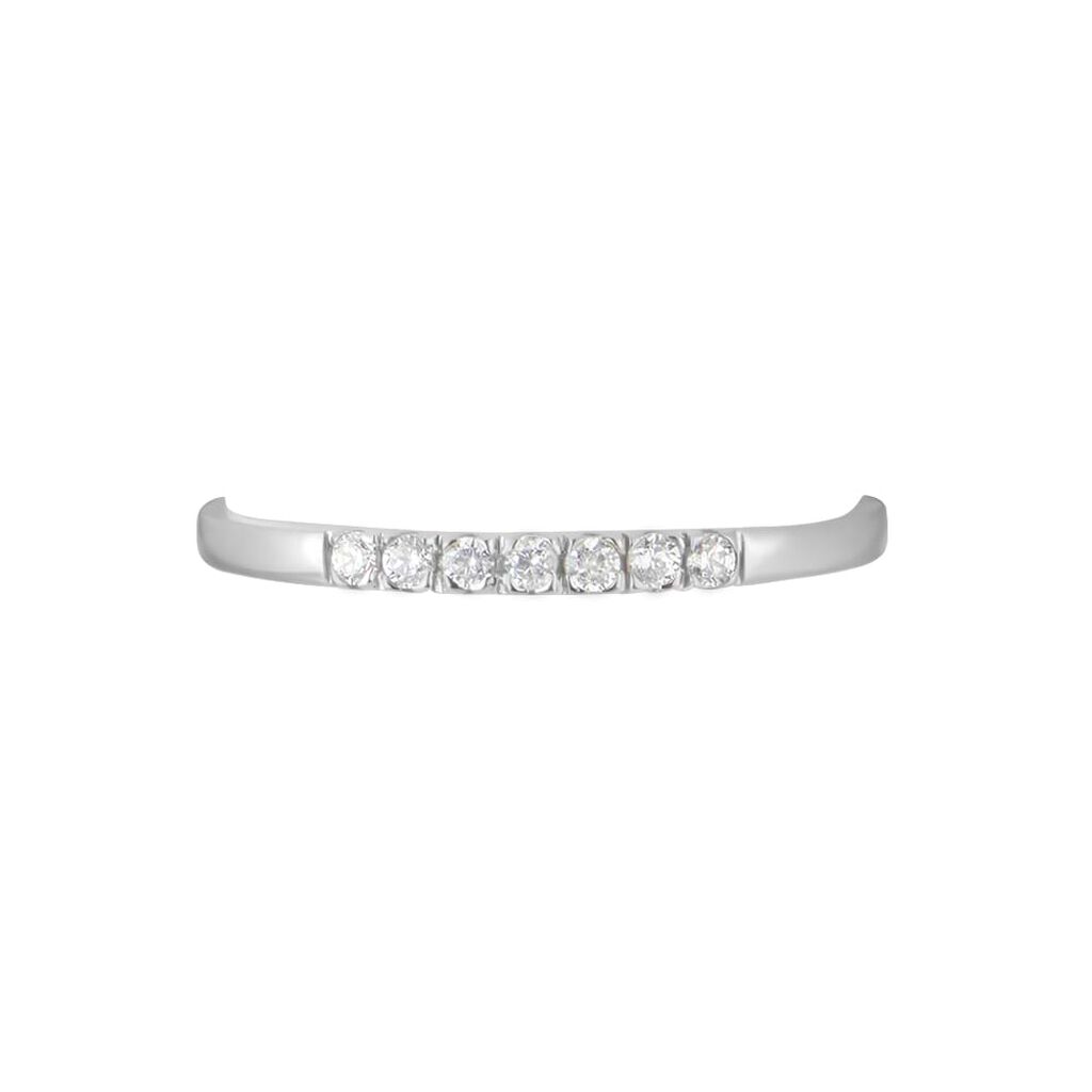 Anello Riviere Claire Oro Bianco Cubic Zirconia - Anelli Riviere Donna | Stroili