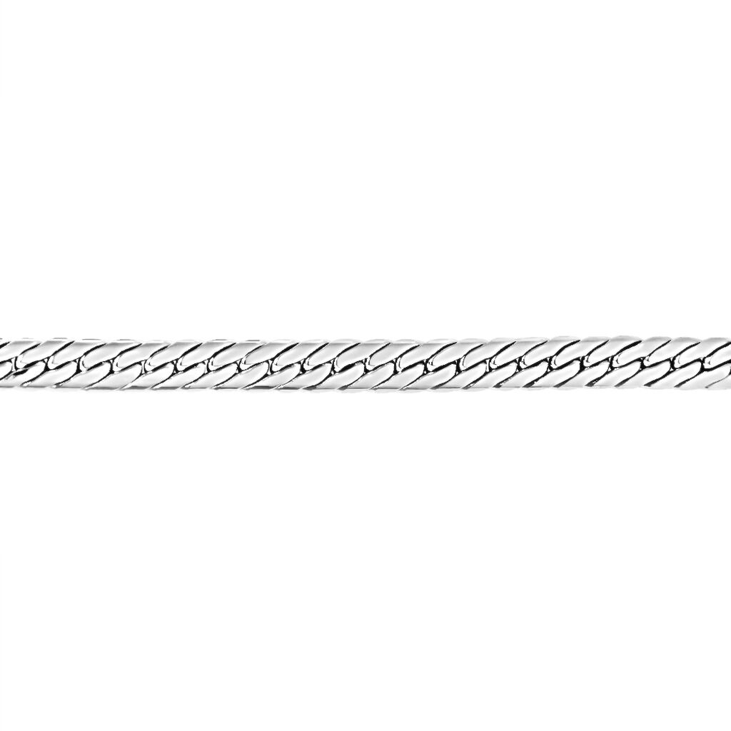 Bracciale Catena Colette Oro Bianco - Bracciali Donna | Stroili