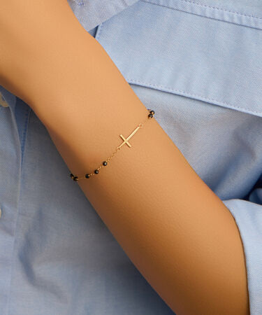 Bracciale Rosario Holy Oro Giallo Spinello