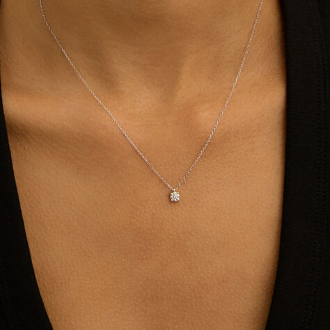 Collana Punto Luce Firmamenti Oro Bianco Diamante - Collane Donna | Stroili