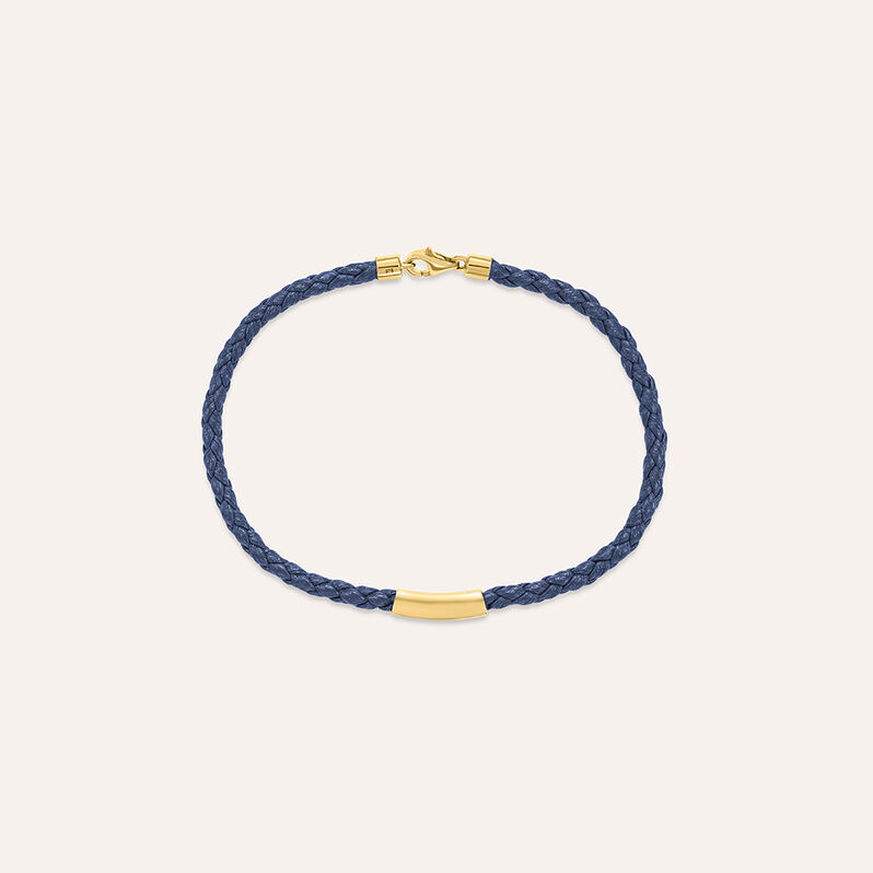 Bracciale Con Targhetta L'homme Or Oro Giallo - Bracciali Uomo | Stroili
