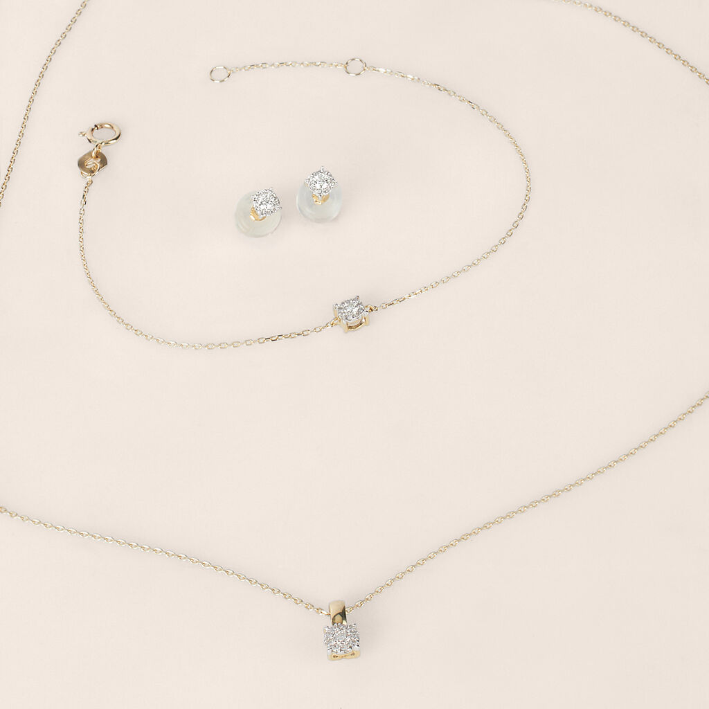 Collana Mon Petit Oro Giallo Diamante - Collane Bambino | Stroili