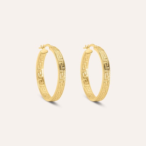 Orecchini A Cerchio Toujours Oro Giallo - Orecchini a Cerchio Donna | Stroili