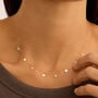 Collana Beverly Oro Giallo Cubic Zirconia