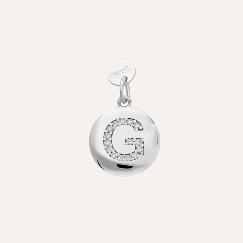 Pendente Love Beats Argento Rodiato Cubic Zirconia - Ciondoli Donna | Stroili Pendente Love Beats Argento Rodiato Cubic Zirconia - Ciondoli Donna | Stroili