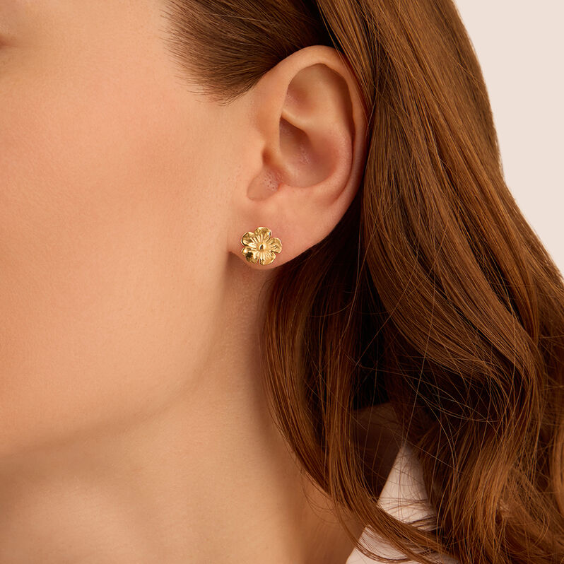 Orecchini Lobo Beverly Oro Giallo - Orecchini a Lobo Donna | Stroili