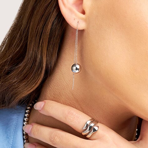 Orecchini Pendenti Moonlight Acciaio - Orecchini Pendenti Donna | Stroili