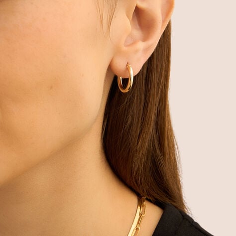 Mono Orecchino A Cerchio Toujours Oro Giallo - Mono Orecchino Unisex | Stroili