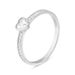 Anello Solitario Silver Elegance Argento Rodiato Cubic Zirconia - Anelli con Pietre Donna | Stroili