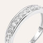 Anello Semi-eternity Silver Elegance Argento Rodiato Cubic Zirconia