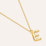 Collana Radiance Acciaio Dorato