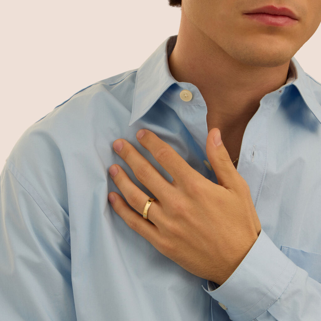 Fede Classica 4.5 mm Oro Giallo