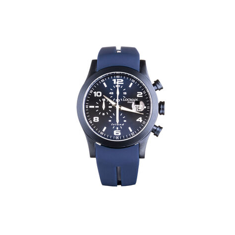 Orologio Al Quarzo Locman Island 0618b02s-blblwhsb - Orologi con Datario Uomo | Stroili