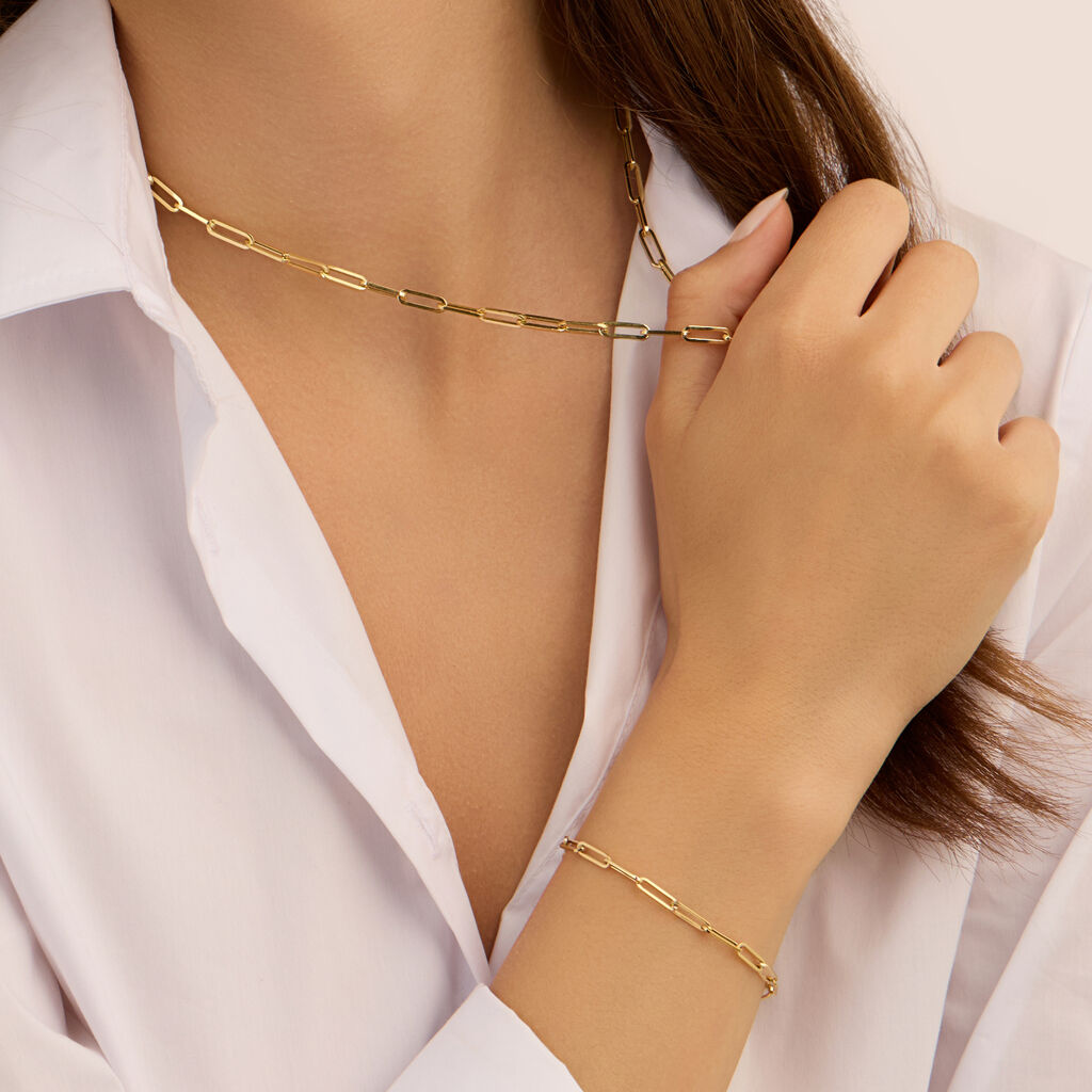 Catena Colette Oro Giallo - Collane Catena Donna | Stroili