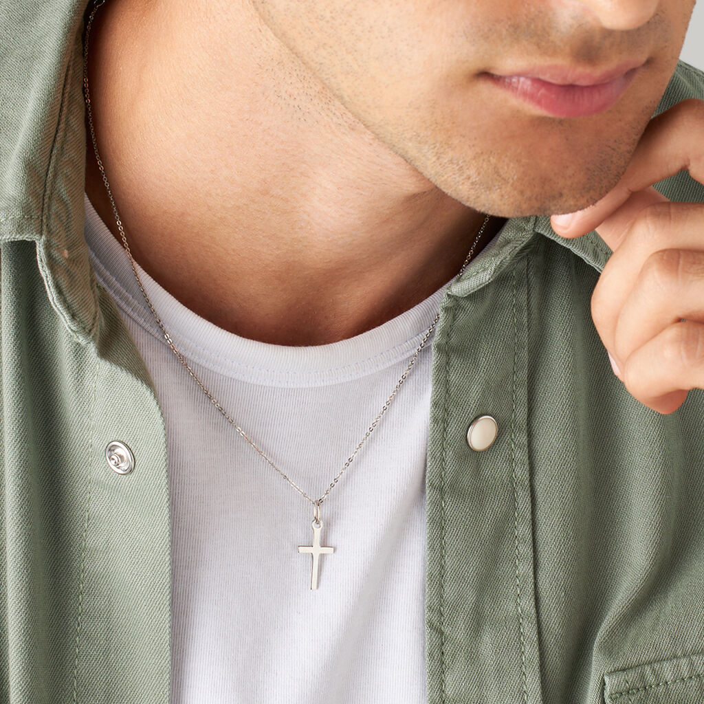 Collana Gentleman Argento Rodiato - Collane Uomo | Stroili