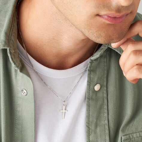 Collana Gentleman Argento Rodiato - Collane Uomo | Stroili