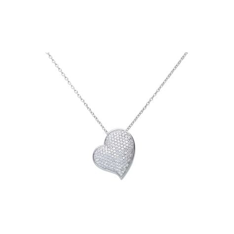 Collana Silver Shine Argento Rodiato Cubic Zirconia - Collane Donna | Stroili