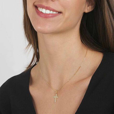 Pendente Holy Oro Bicolore - Ciondoli con Incisione Unisex | Stroili