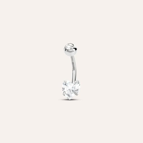 Piercing Ombelico Moonlight Acciaio Cristallo - Gioielli Donna | Stroili