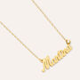 Collana Martina Gold Names Oro Giallo