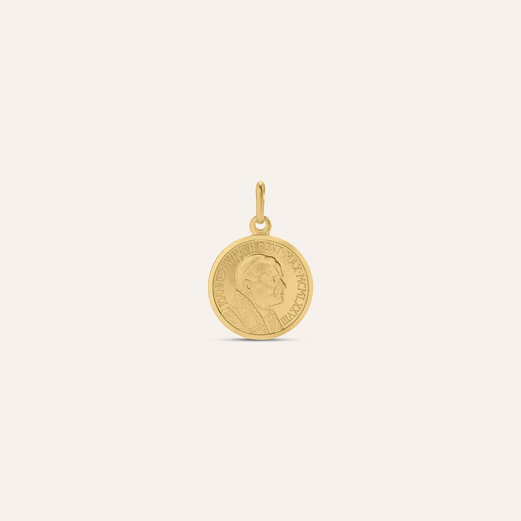 Pendente Holy Oro Giallo - Ciondoli con Incisione Unisex | Stroili