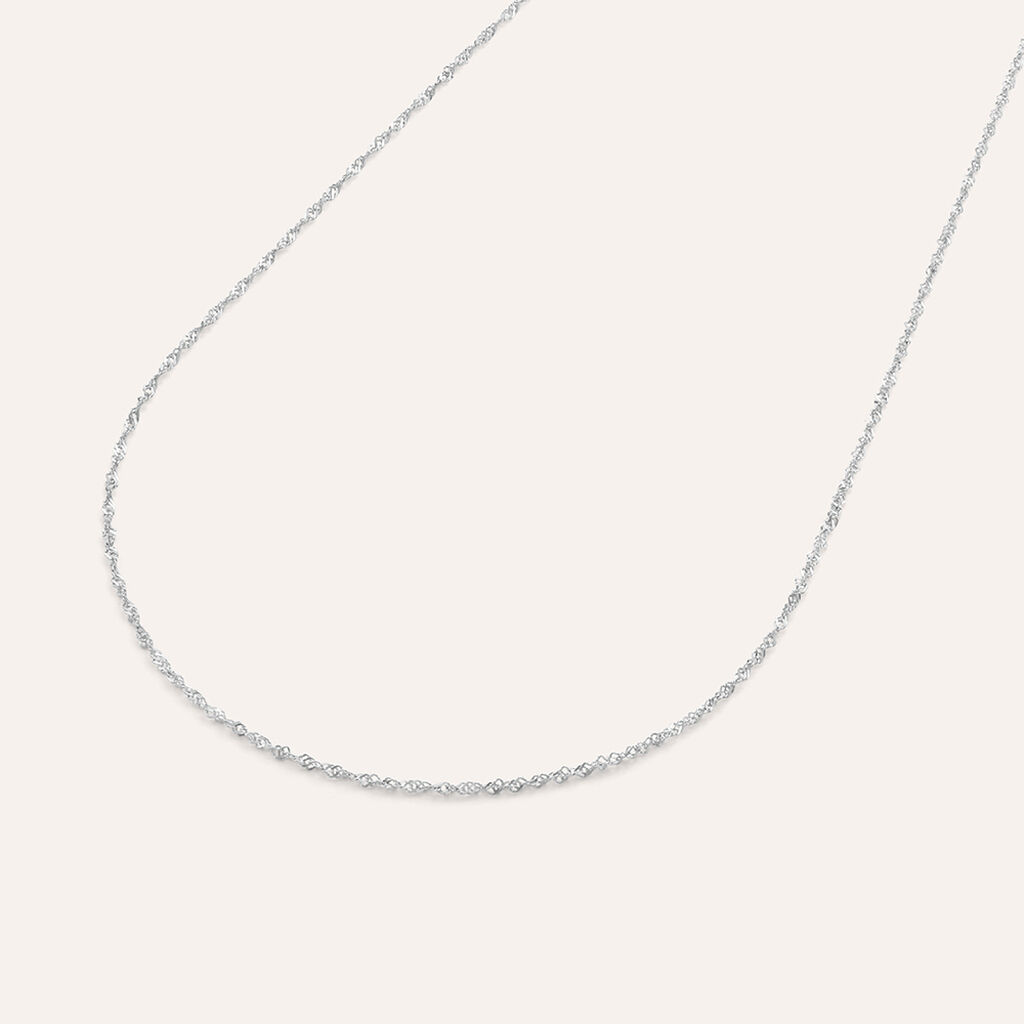 Catenina Gold Essence Oro Bianco - Catenina Donna | Stroili