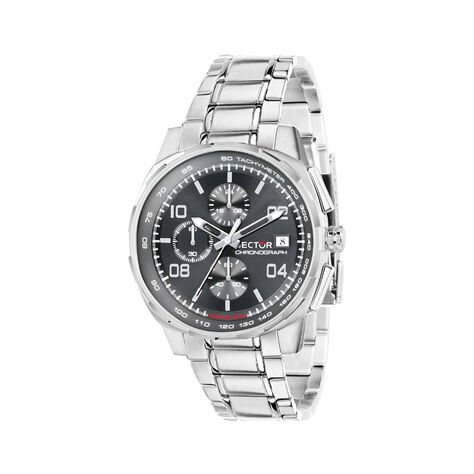 Solo tempo con cassa e bracciale in acciaio - Orologi Uomo | Stroili