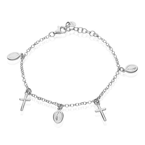 Bracciale Rosario Silver Soul Argento Rodiato - Bracciali con Rosario Donna | Stroili