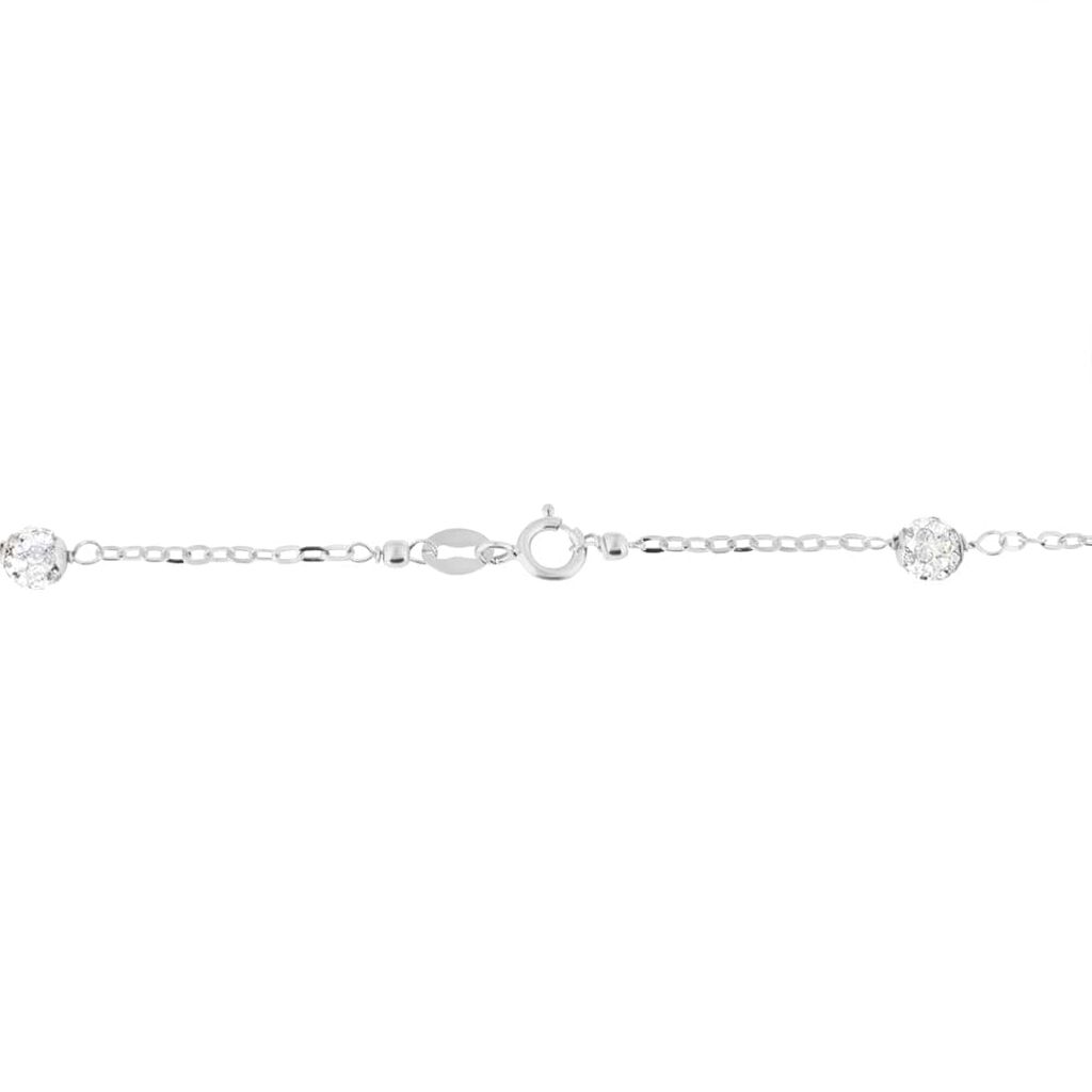 Bracciale Crystal Gold Oro Bianco Cristallo - Bracciali Donna | Stroili
