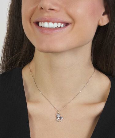 Pendente Love Beats Argento Rodiato