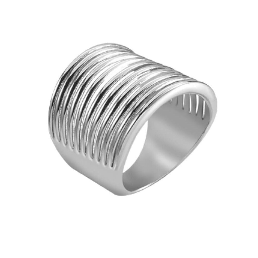 Anello Fascia Lady Code Acciaio - Anelli Moderni Donna | Stroili