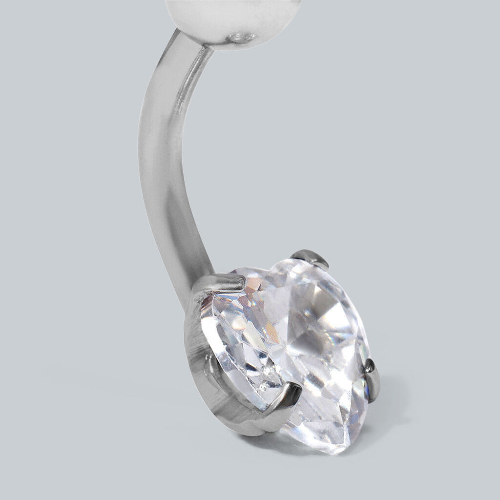 Piercing Ombelico Lady Code Acciaio Cristallo - Gioielli Donna | Stroili
