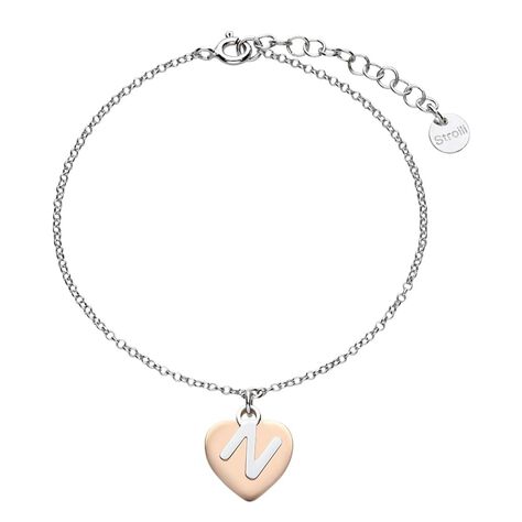 Bracciale Silver Collection Argento Bicolore Bianco / Rosa - Bracciali Donna | Stroili