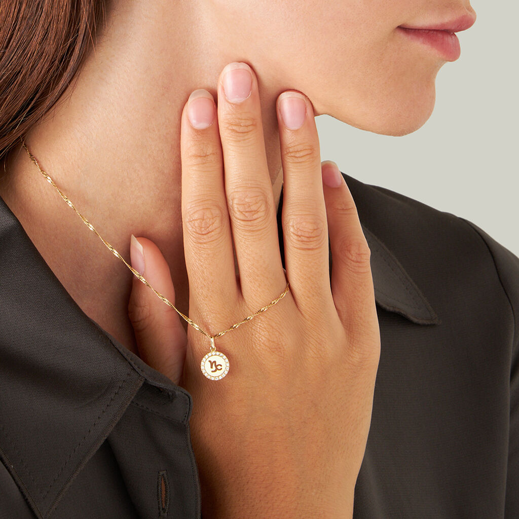 Pendente Poème Oro Giallo Cubic Zirconia - Ciondoli Donna | Stroili