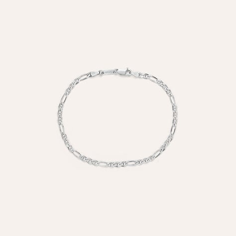 Bracciale Catena Gentleman Argento Rodiato - Bracciali Uomo | Stroili