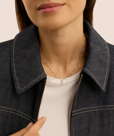 Pendente Love Beats Argento Rodiato Cubic Zirconia
