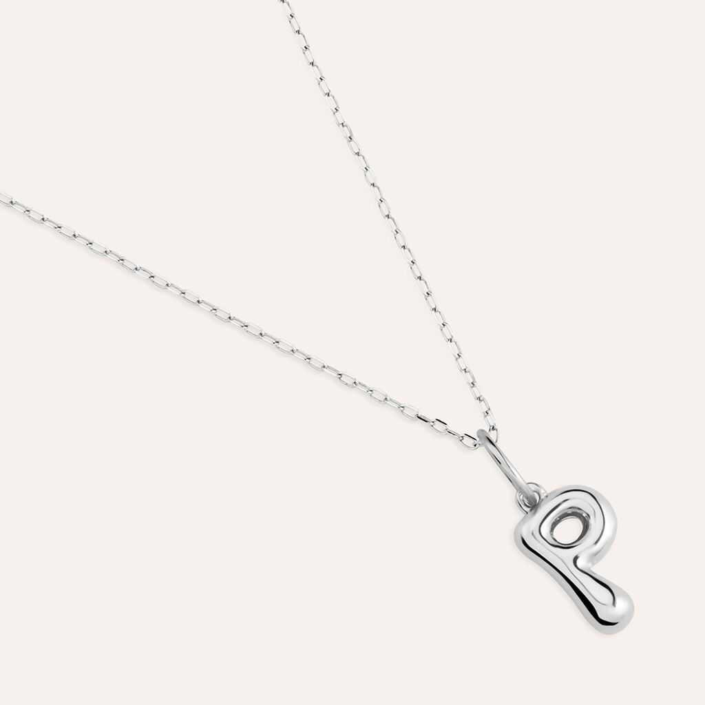 Pendente Love Beats Argento Rodiato