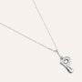 Pendente Love Beats Argento Rodiato