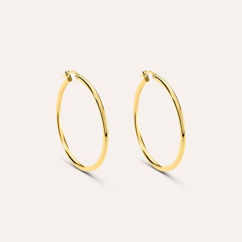 Orecchini A Cerchio Toujours Oro Giallo - Orecchini a Cerchio Donna | Stroili