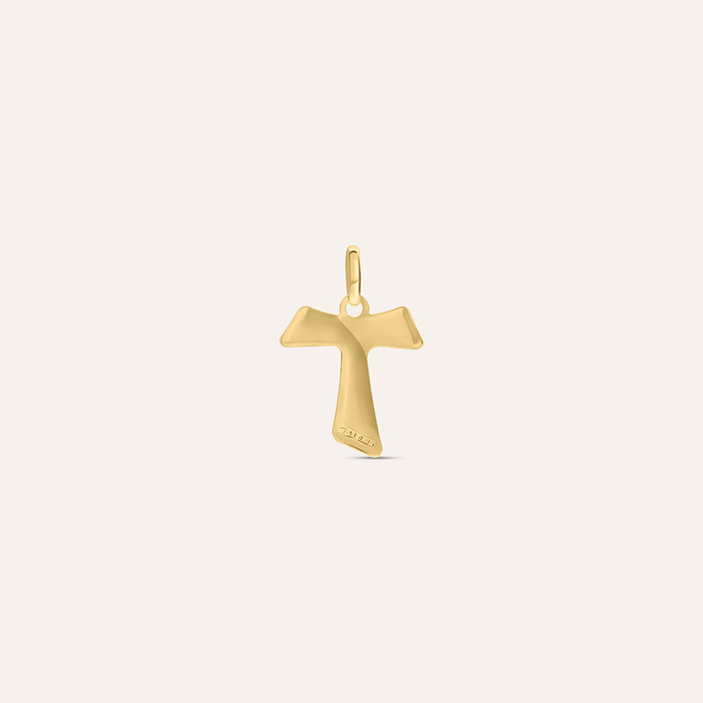 Pendente Holy Oro Giallo - Ciondoli con Incisione Unisex | Stroili