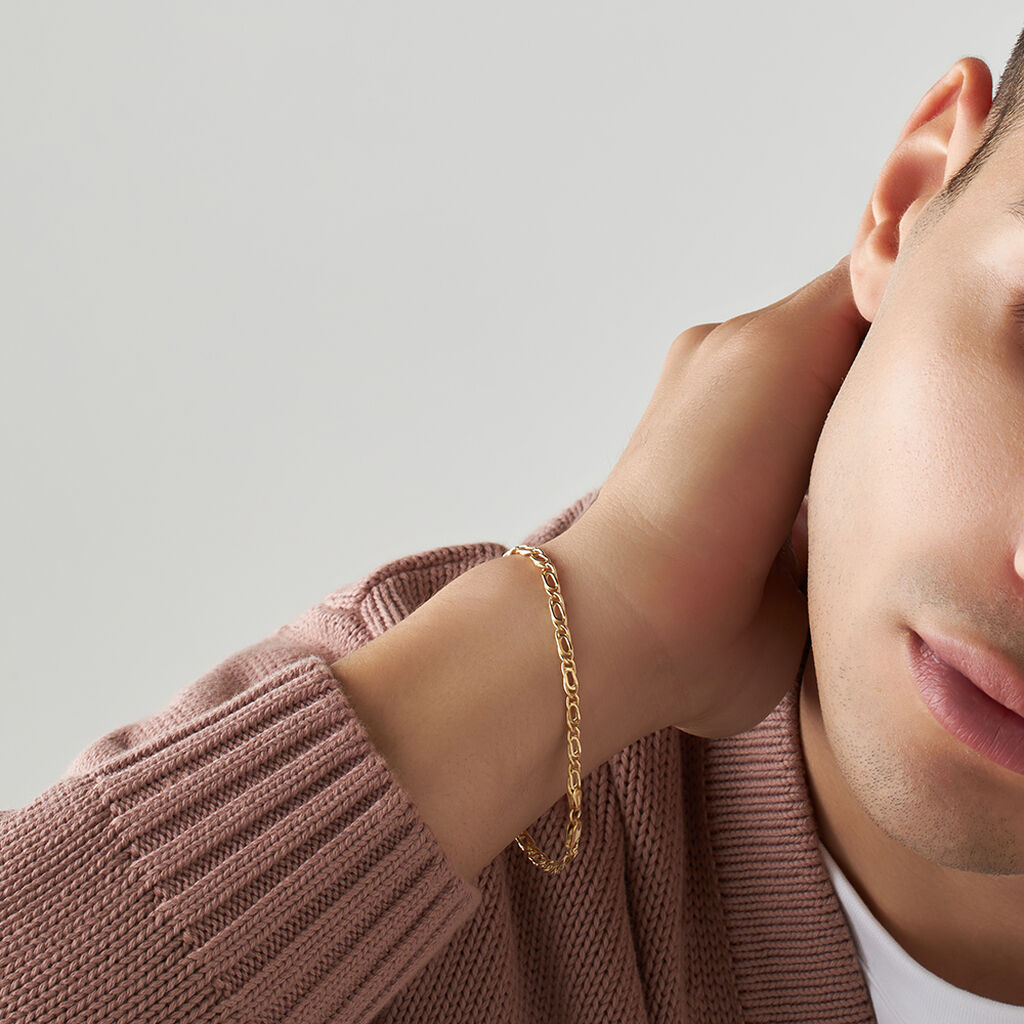 Bracciale Catena L'homme Or Oro Giallo - Bracciali Uomo | Stroili