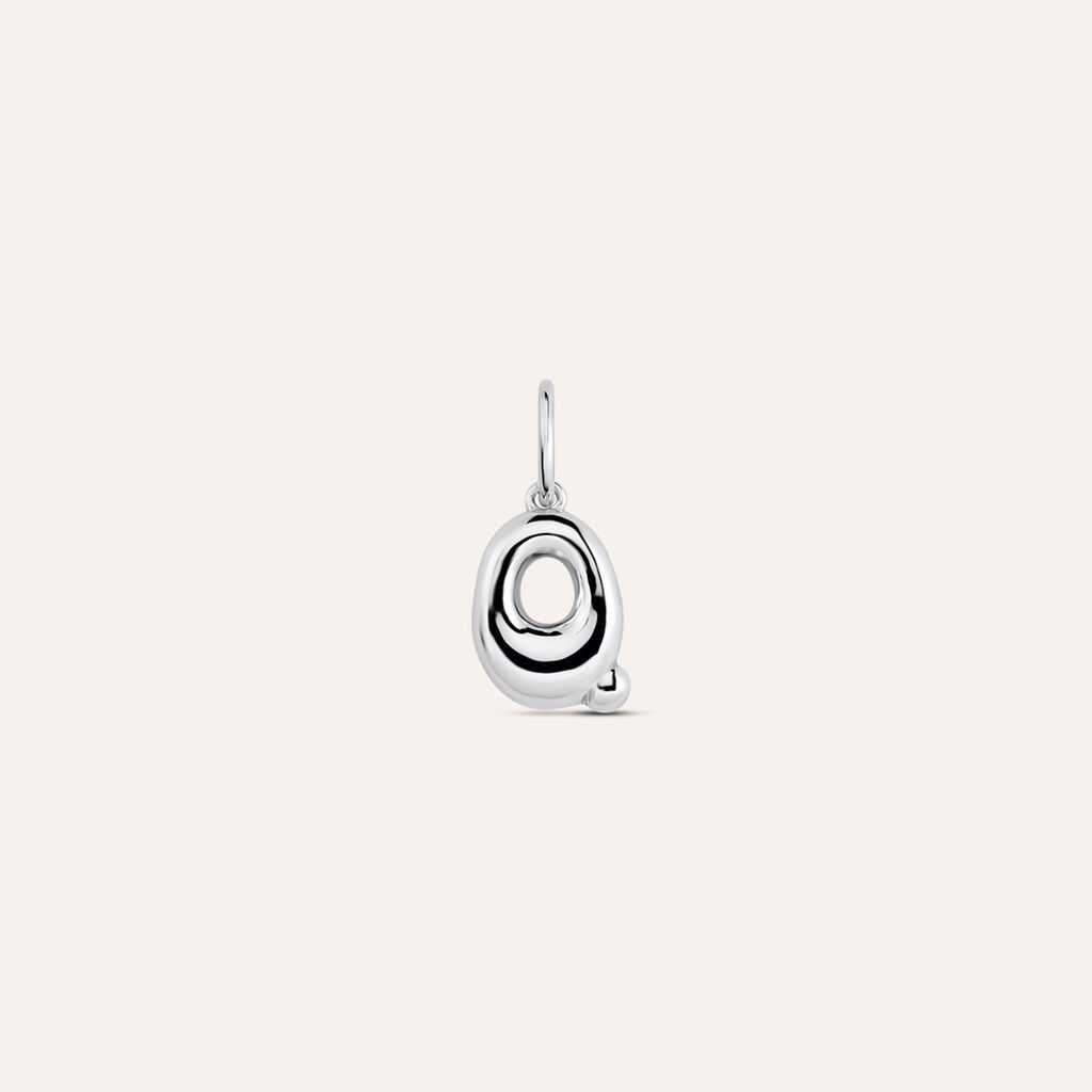 Pendente Love Beats Argento Rodiato