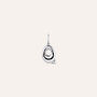 Pendente Love Beats Argento Rodiato