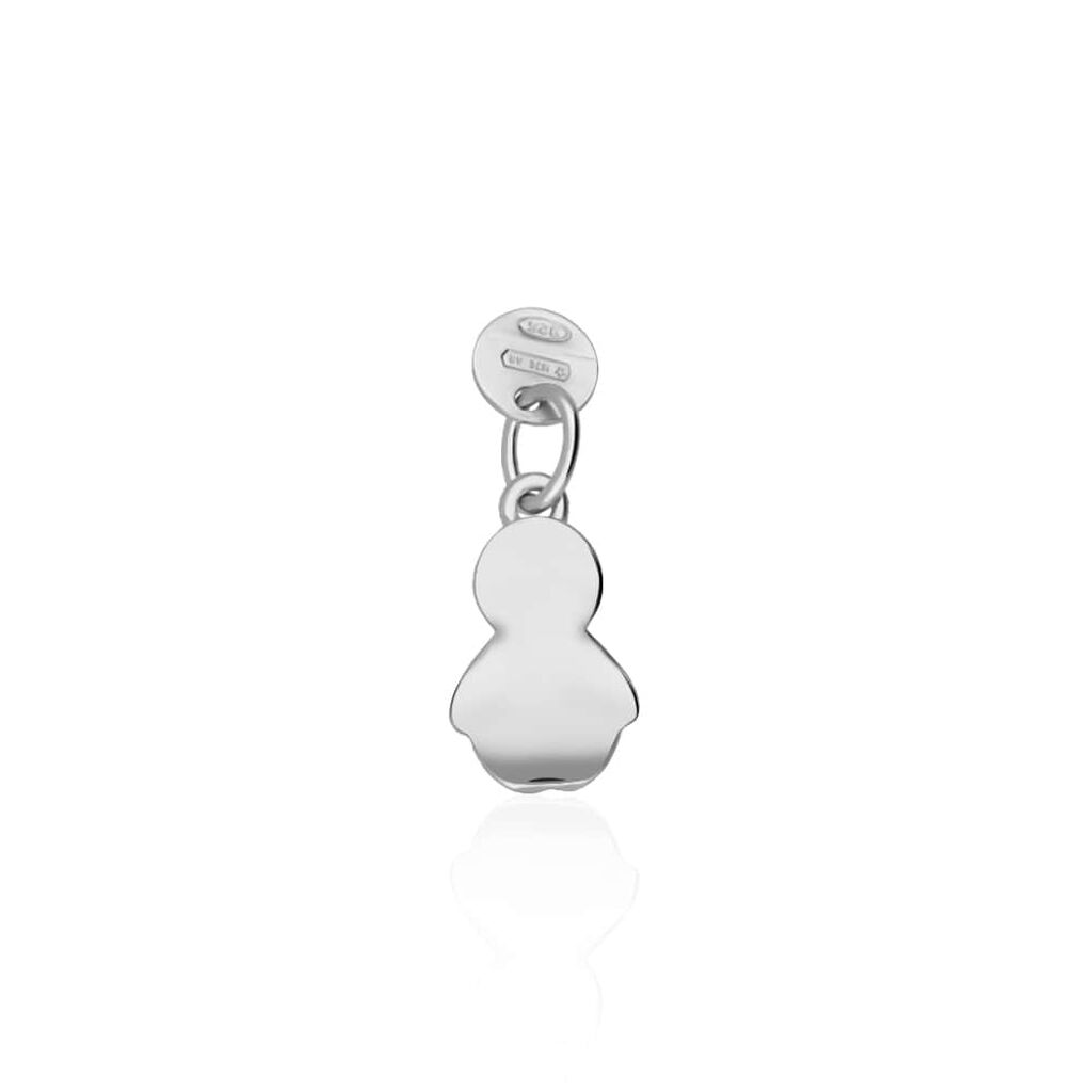Charm in argento rodiato pinguino - Charms Donna | Stroili