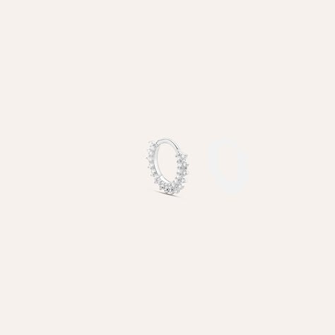 Piercing Orecchio Daith Bon Ton Oro Bianco Cubic Zirconia - Piercing Orecchio Donna | Stroili