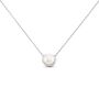Collana Silver Pearls Argento Rodiato Perla sintentica Cubic Zirconia