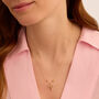 Pendente Po&egrave;me Oro Giallo Cubic Zirconia